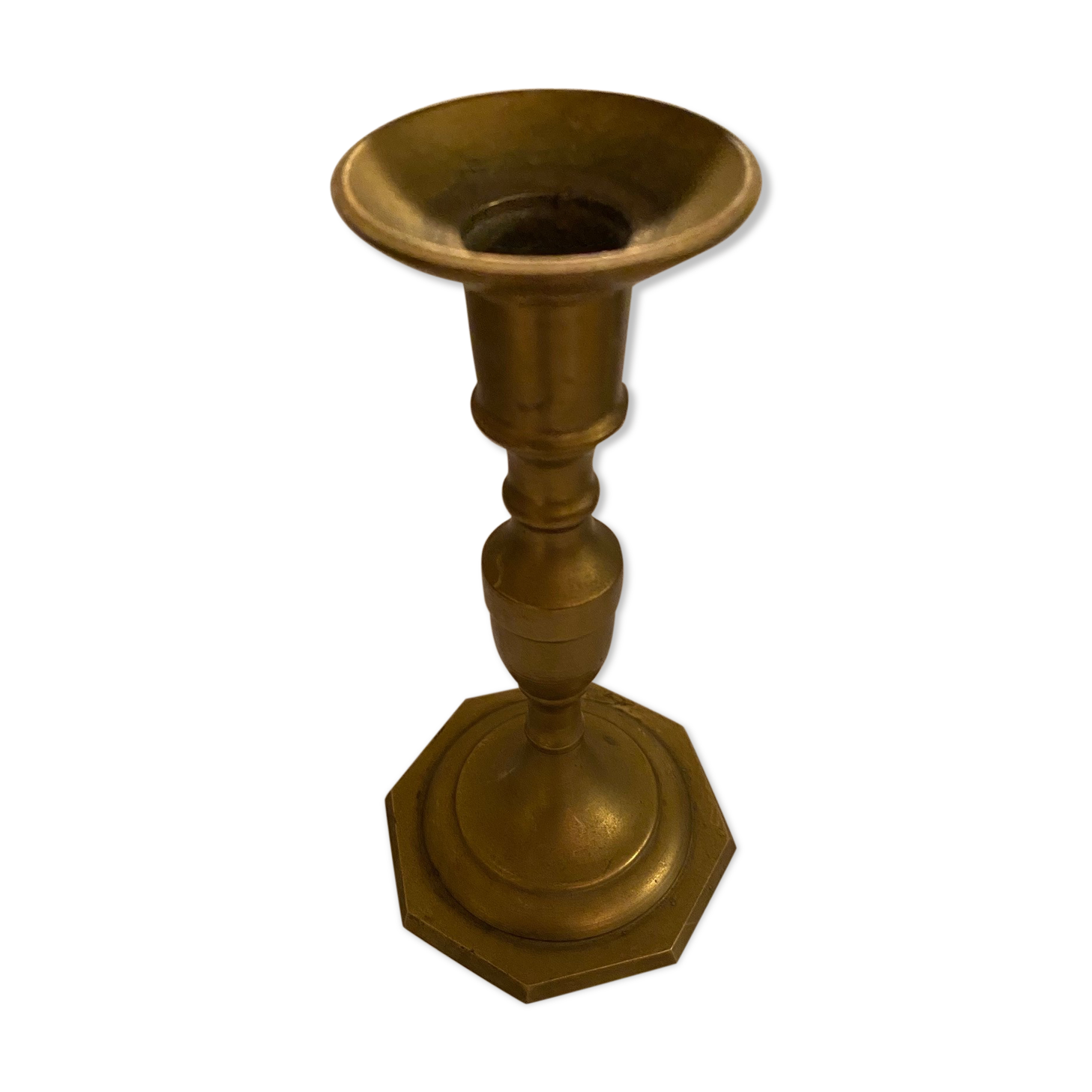 Brass candlestick