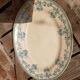 Plat ancien en terre de fer Choisy le Roi 