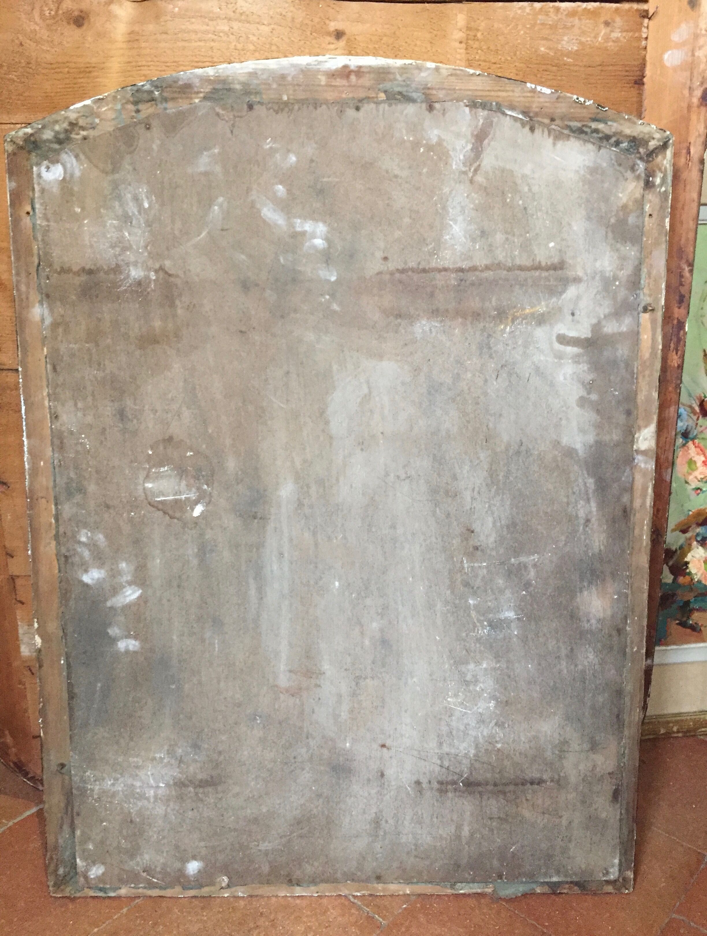 Beveled mirror silver 85 x 60 cm