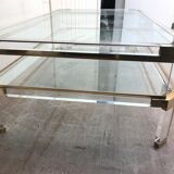 Plexiglas showcase coffee table