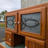 Mado sideboard, vintage two-body sideboard