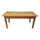 Elm farmhouse table