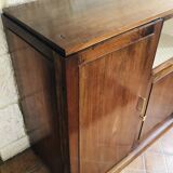 Art Deco low walnut sideboard Circa 1930/1940
