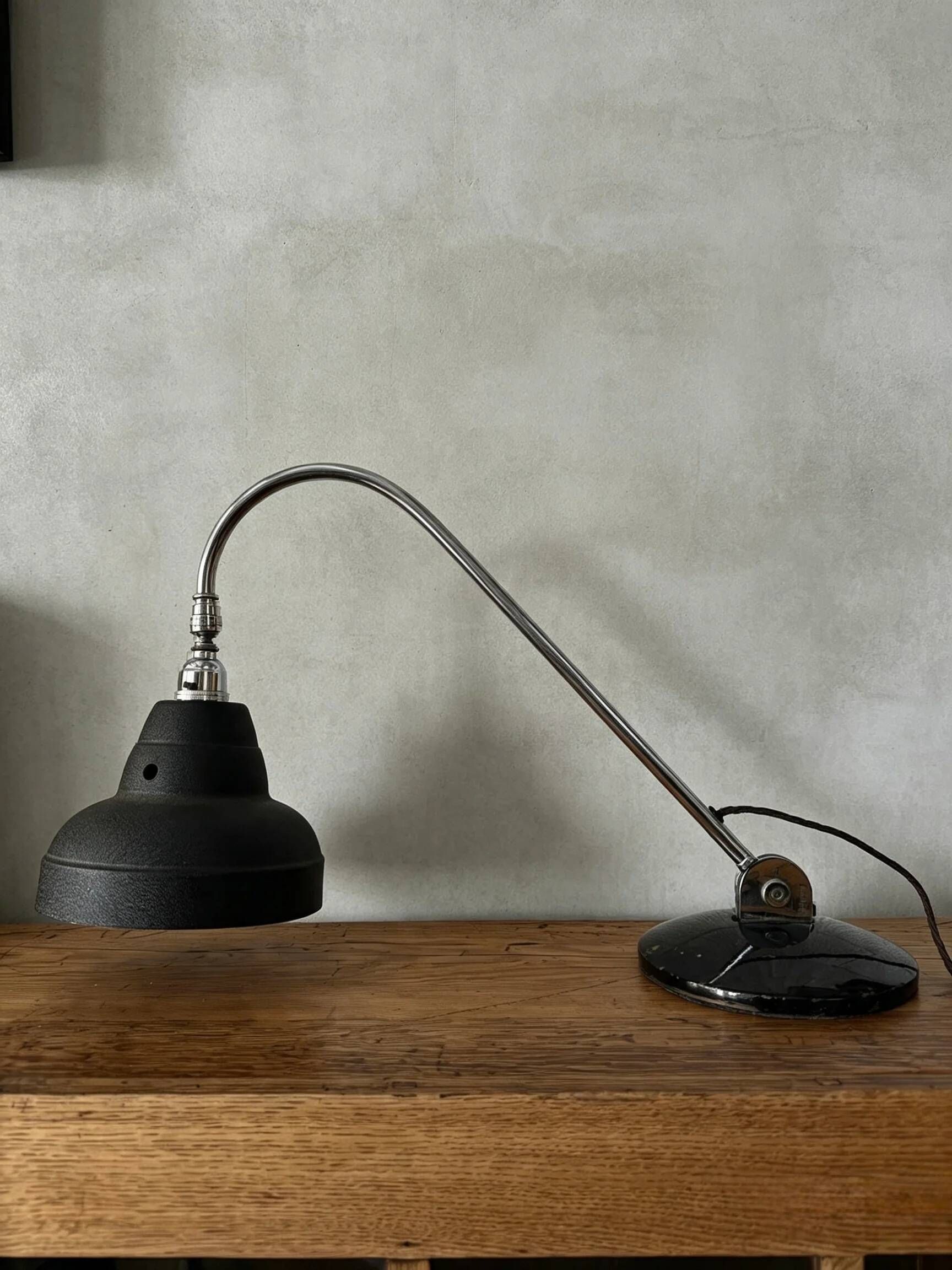 1930s Bestlite table lamp by Robert Dudley Best