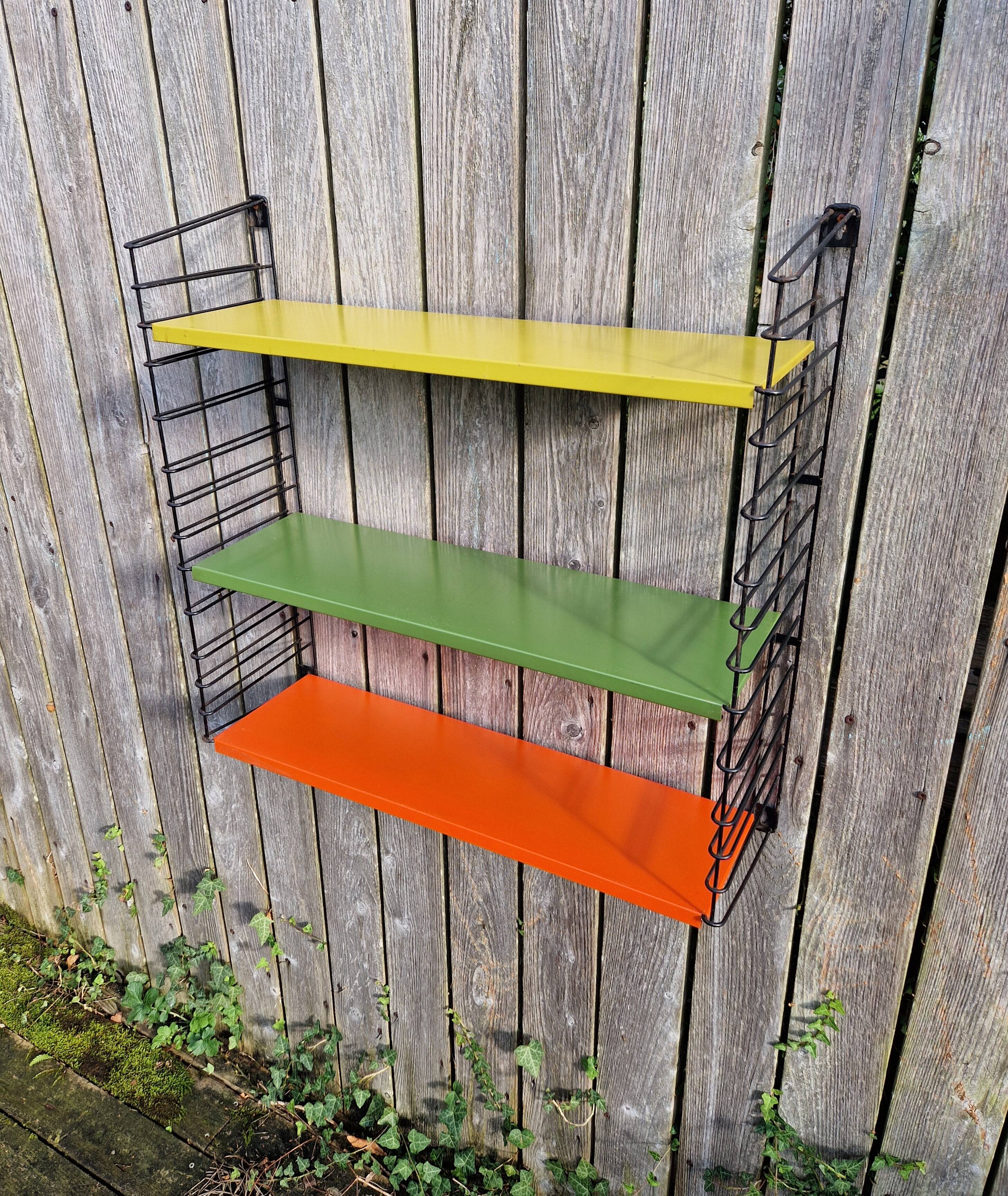 Tomado metal wall shelf, 1960s
