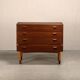 Commode en teck et hêtre de Børge Mogensen, Søborg Møbler