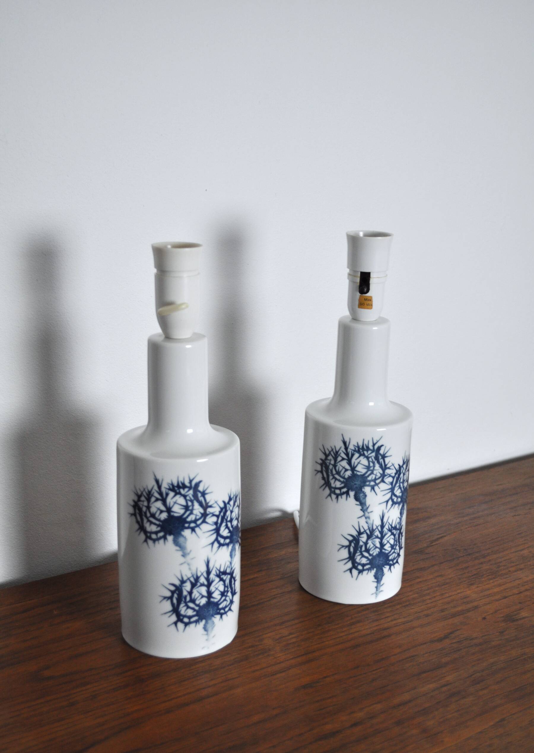 Table Lamps from Royal Copenhagen with Fog & Mørup, 1960s