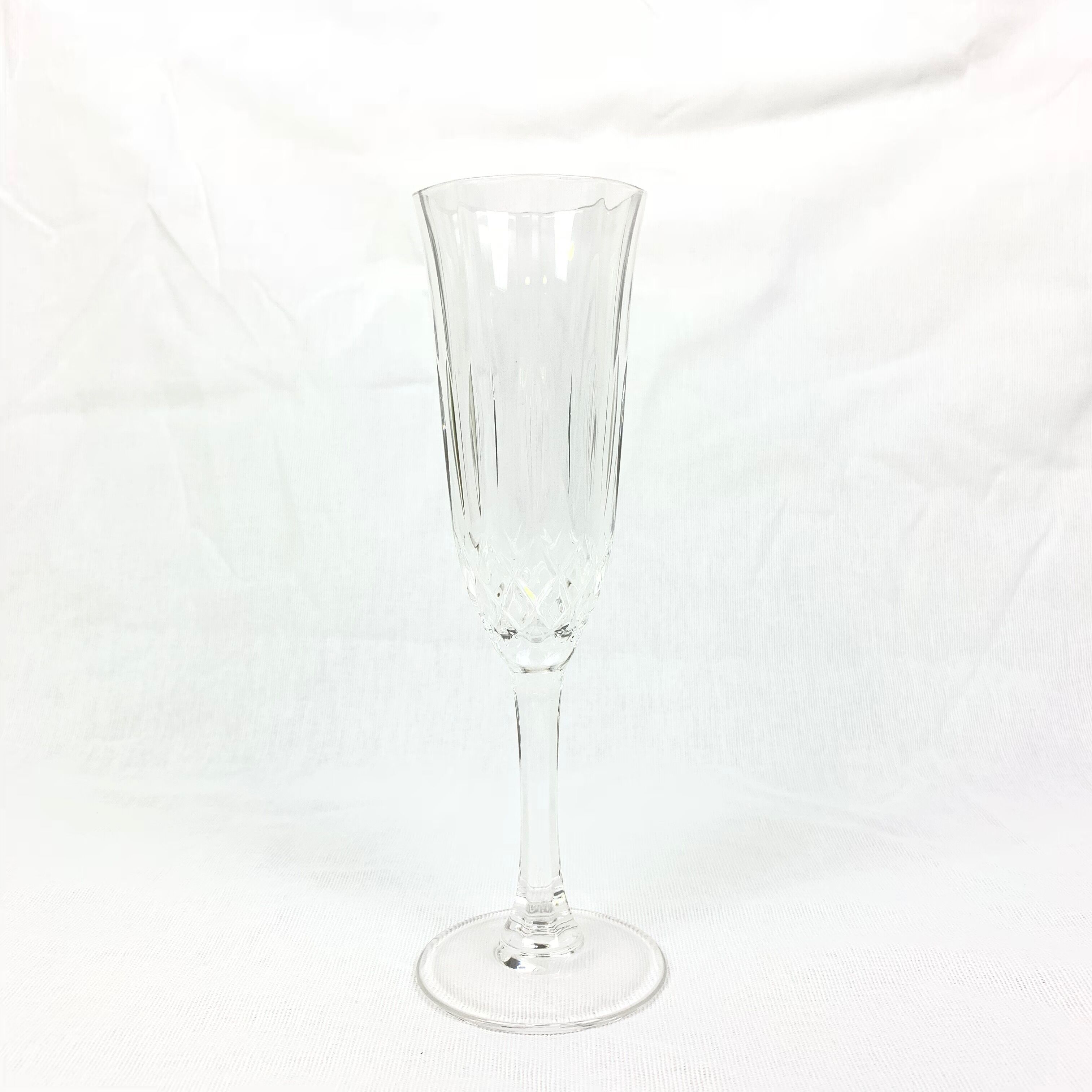 Lot of 6 flutes in crystal