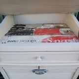 Curtain filing cabinet