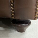 3-seater sofa in Chesterfield leather