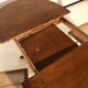 Table ovale en teck Nathan vers 1970