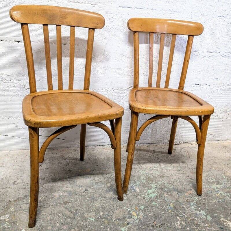 Pair of Luterma bistro chairs