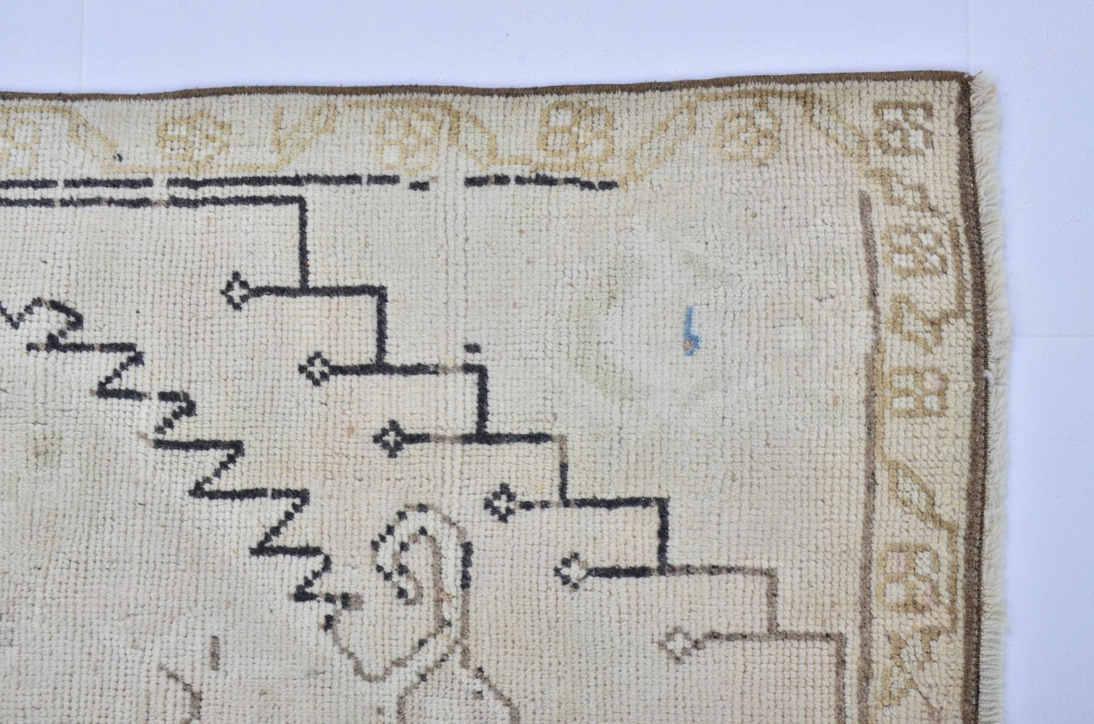 Oushak Turkish Handknotted Carpet sku 3355