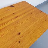 Vintage solid pine coffee table from the 70s 80s
