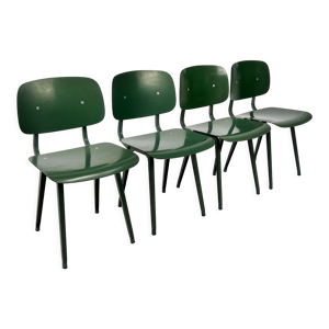 Set de 4 chaises Revolt par Friso