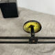 Vintage metal wall coat rack
