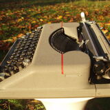 Hermes Baby typewriter with bag