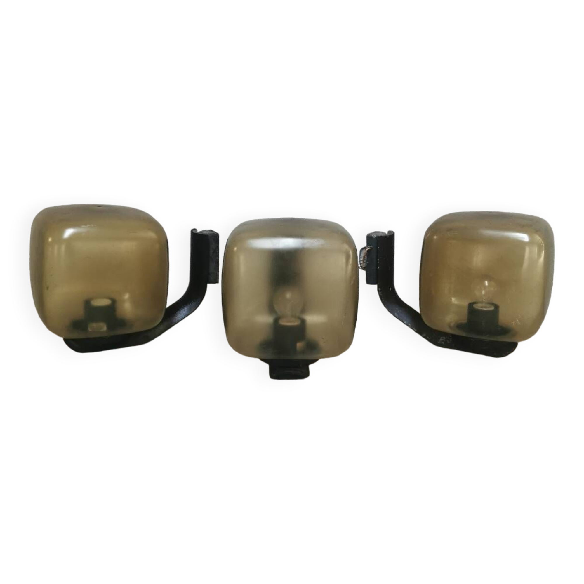 3 appliques Guzzini années 60
