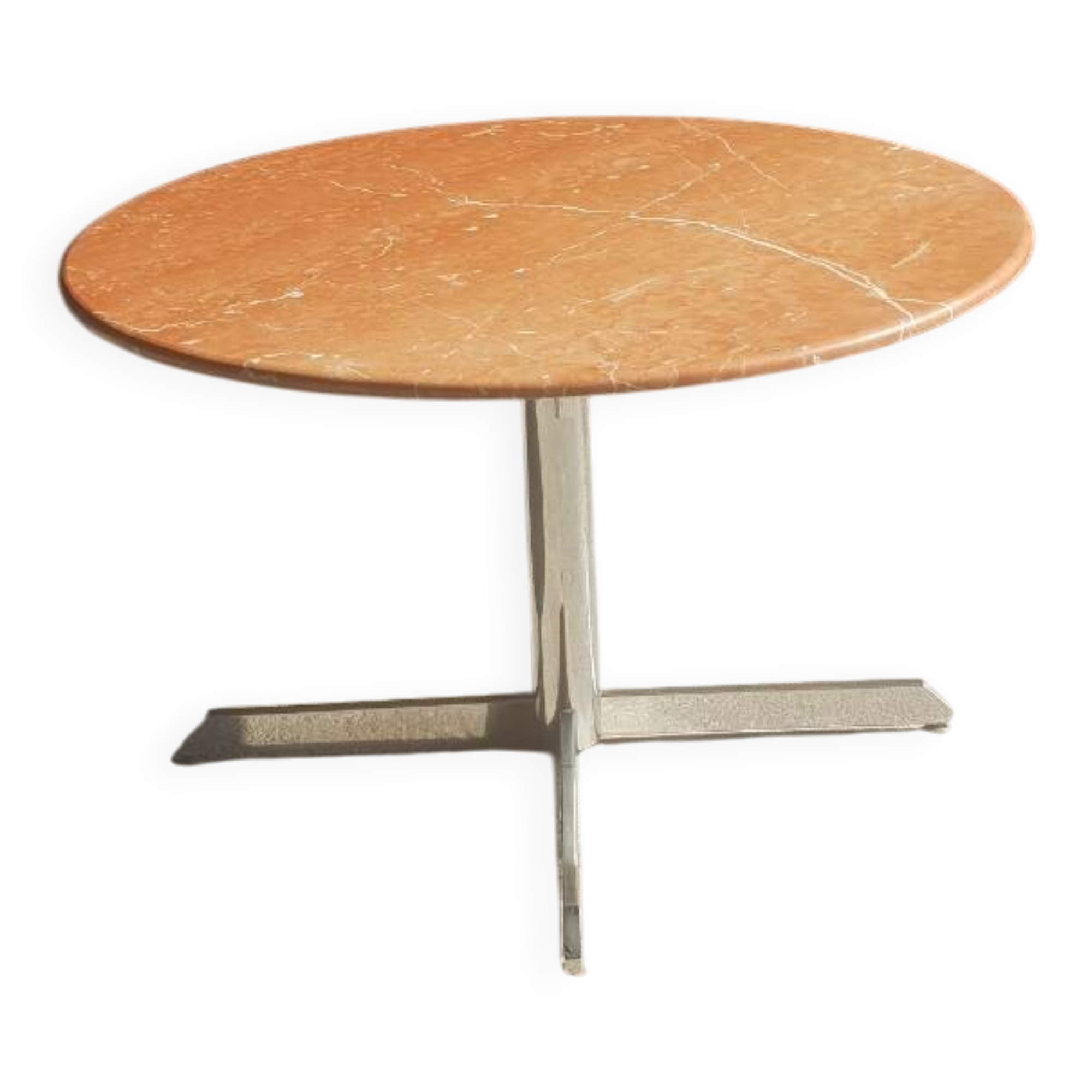 Round dining table Roche Bobois 1970