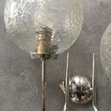 Vintage globe sconce