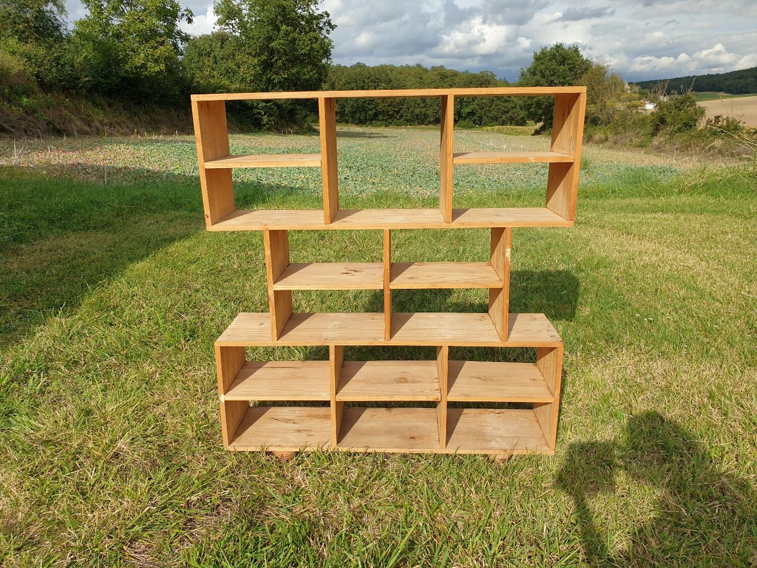 Claustra old piece of furniture workshop lockers