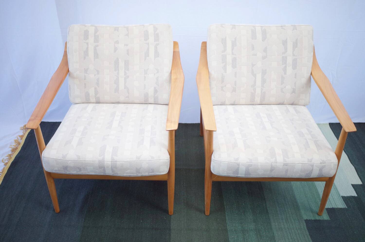 2 x Walter Knoll Antimott Sessel vintage