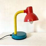 Desk lamp 80s tricolor