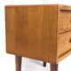 Vintage teak bedside table, 1960s