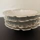 Aluminum scallop butter dishes