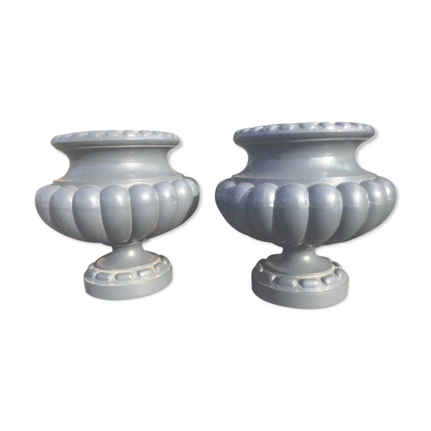 Pair of vase cast Corneau Charleville Mézières