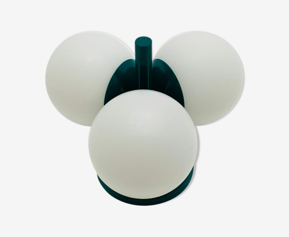 Opaline sputnik lamp by kaiser leuchten