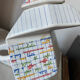 Teapot origami shape ceramic vintage 80's