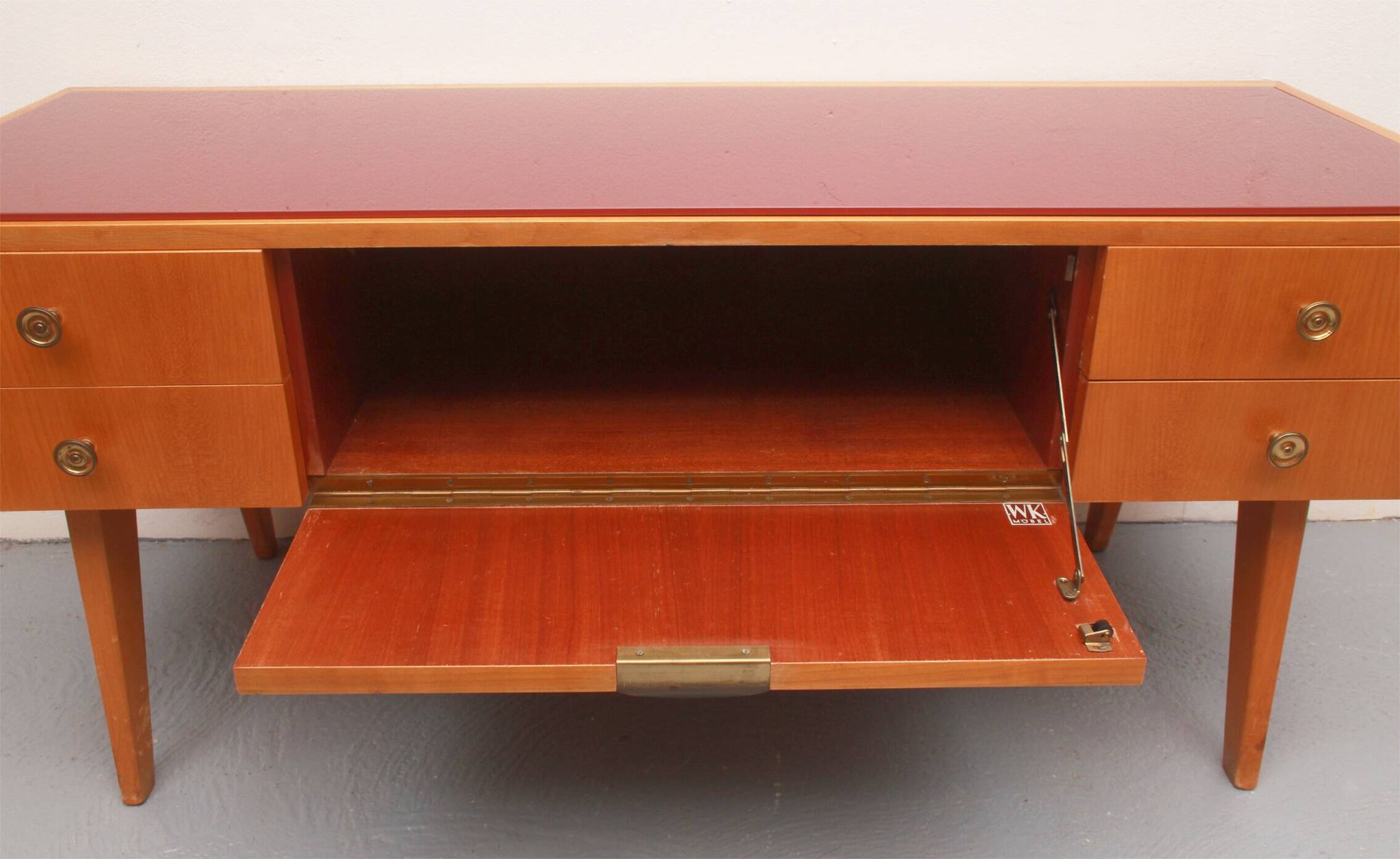 1950s chest of drawers in cherrywood by WK