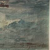Calutier on the high seas, original canvas