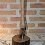 Hunting Lamp Base, Doe/Stag, Cabinet of Curiosities