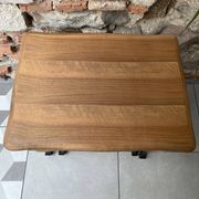 Duo tables gigognes noir et bois