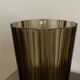 1970 smoked glass vase