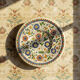 Thun enamel plate signed Schoch-Läderach, antique, Swiss, handcrafted and rare.