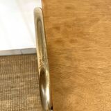 Vinyl holder side table