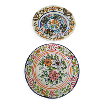 Majolica plates signed Pascual Zorrilla
