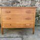 Commode en chêne 1950