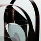 Lustre en laiton et verre