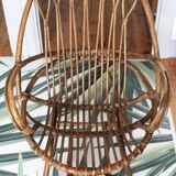 Fauteuil en rotin et bambou