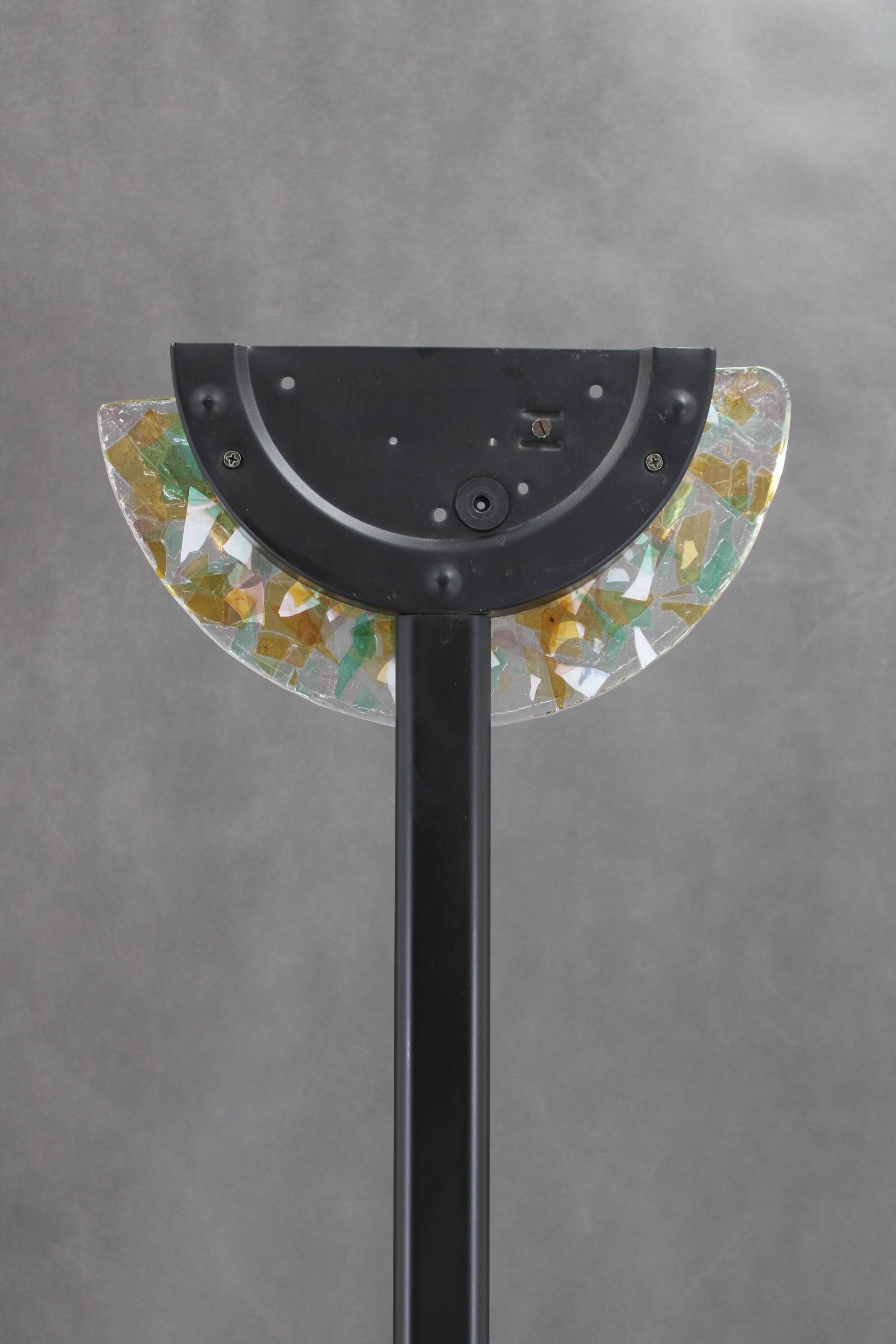 1980 Murano Glass Floor Lamp, Italy