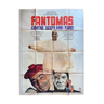 Affiche "Fantomas contre Scotland Yard" Jean Marais, Louis de Funes 120x160cm