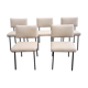 Set de 5 chaises de Gérard Guermonprez 1957