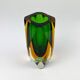 Vintage Italian Sommerso Glass Vase, Murano, 1970s