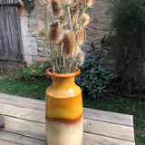 Enamelled vase W. Germany