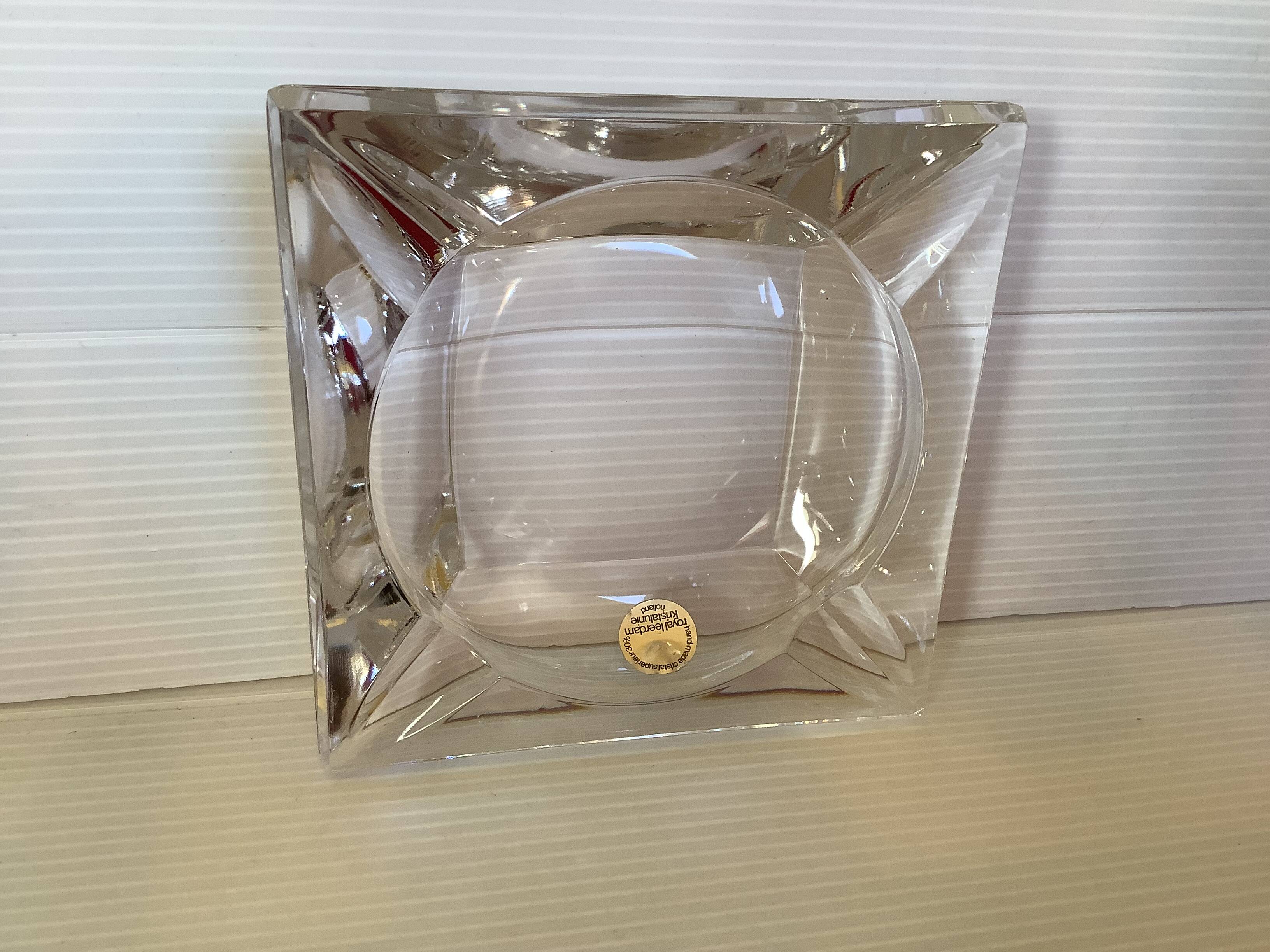 Holland Crystal Ashtray