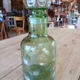 Antique green carafe